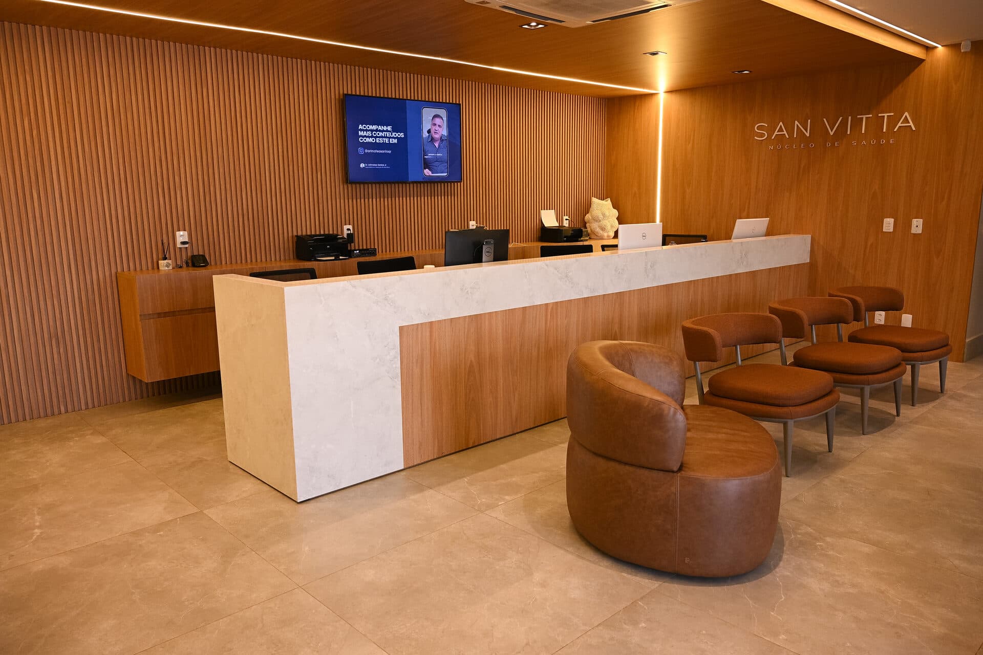 Recepção da Clínica Neuropleno